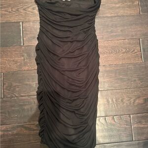 Y2K 2000s black Strapless Dress